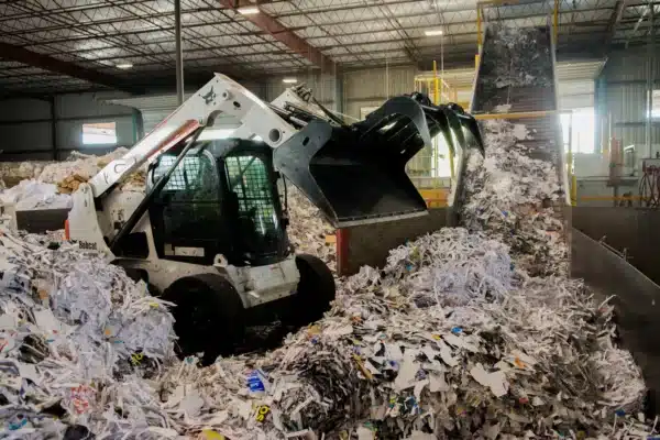 Little Rock, AR - Processing Shredded Paper