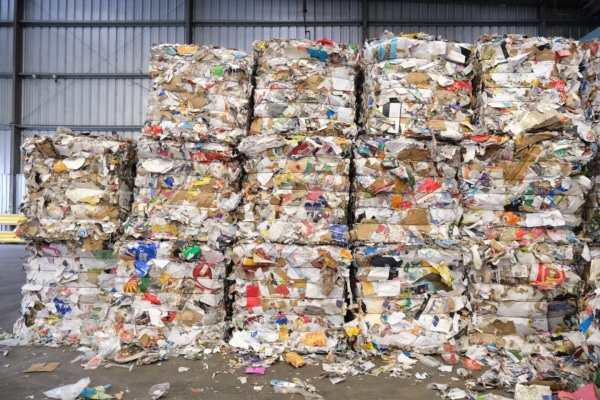 Recycling bales