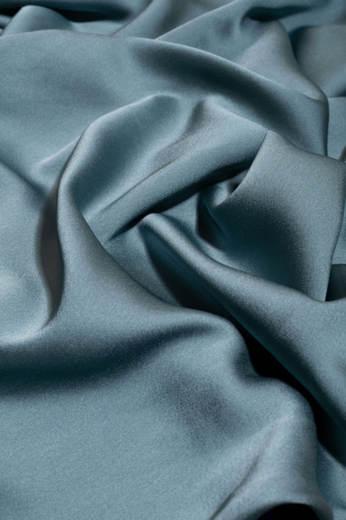 Satin Fabric - Gray